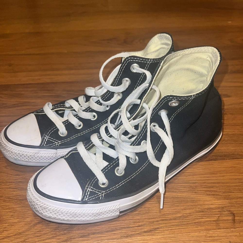 Black Converse Hi Tops